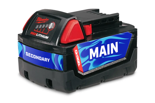 BURN Battery I.D. Kits - Milwaukee 18V