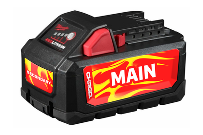 BURN Battery I.D. Kits - Milwaukee 18V