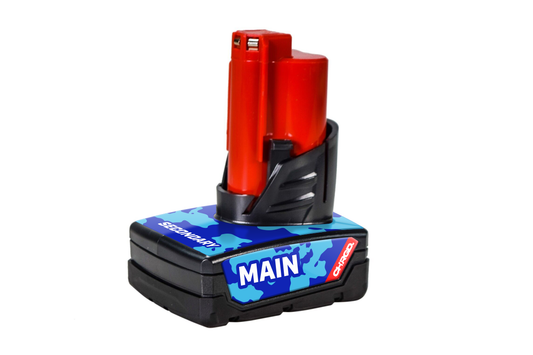 CAMO Battery I.D. Kits - Milwaukee 12V 4/5/6 Ah