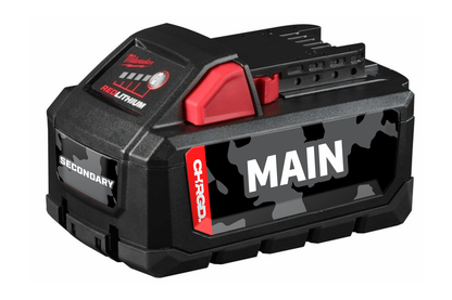 CAMO Battery I.D. Kits - Milwaukee 18V
