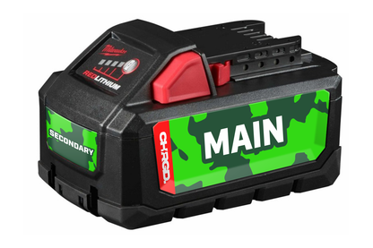 CAMO Battery I.D. Kits - Milwaukee 18V