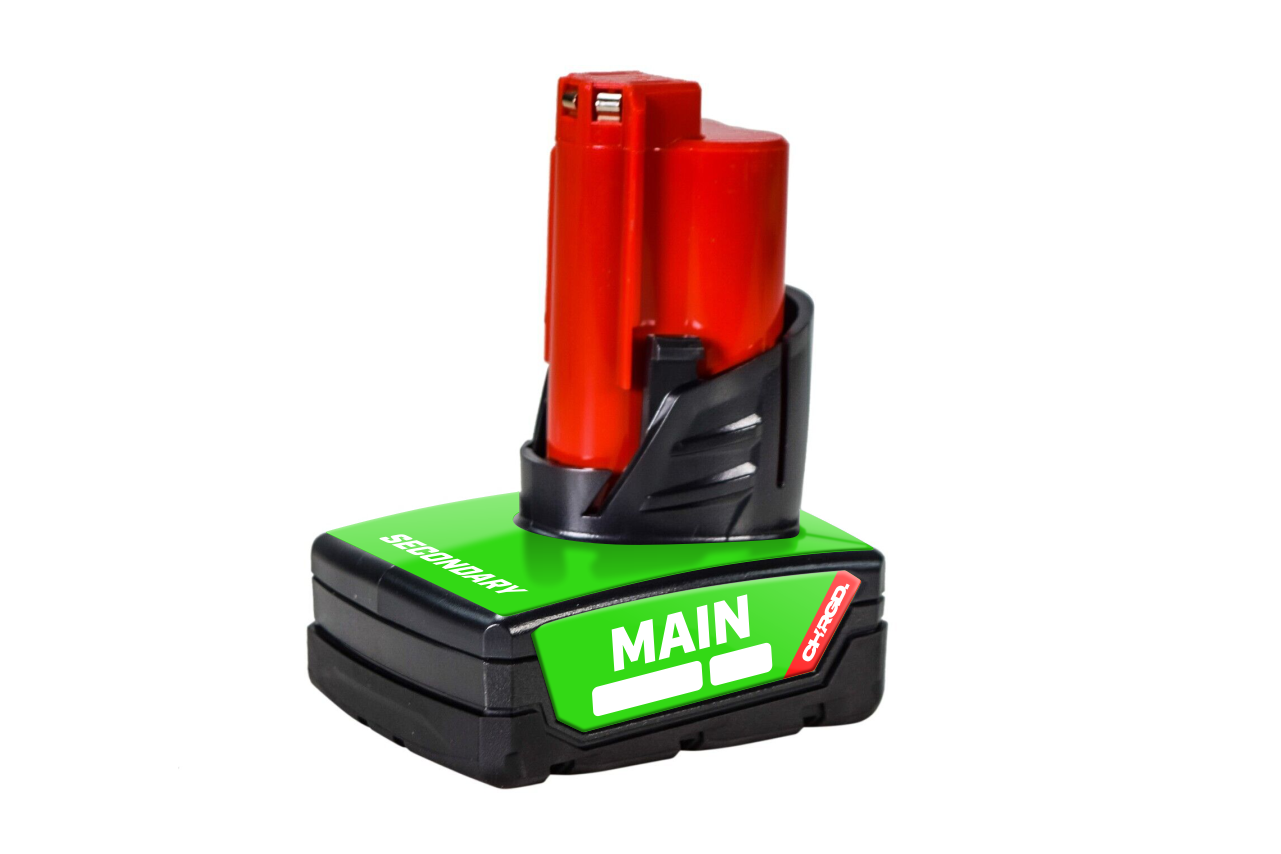 WILDFIRE Battery I.D. Kits - Milwaukee 12V 4/5/6 Ah