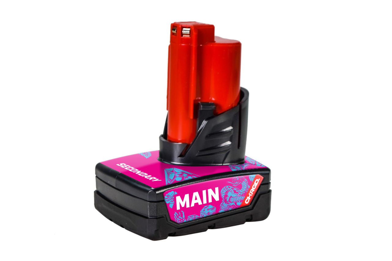 REAPER Battery I.D. Kits - Milwaukee 12V 4/5/6 Ah