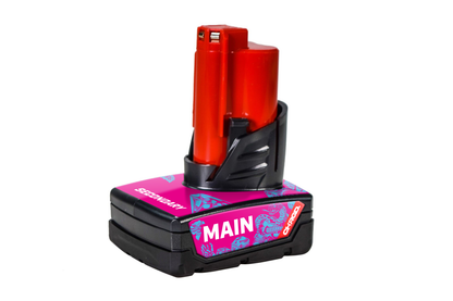 REAPER Battery I.D. Kits - Milwaukee 12V 4/5/6 Ah