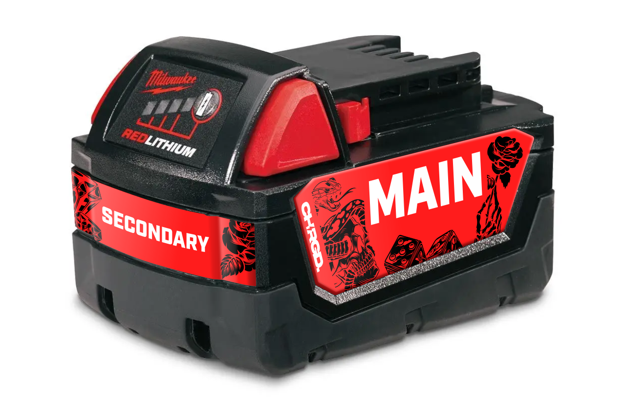 REAPER Battery I.D. Kits - Milwaukee 18V