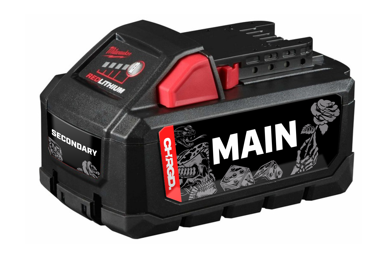 REAPER Battery I.D. Kits - Milwaukee 18V