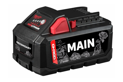 REAPER Battery I.D. Kits - Milwaukee 18V