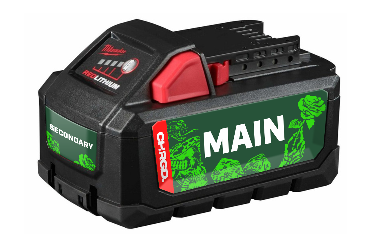 REAPER Battery I.D. Kits - Milwaukee 18V