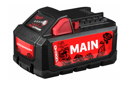 REAPER Battery I.D. Kits - Milwaukee 18V