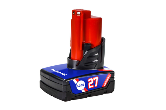 TEAM Battery I.D. Kits - Milwaukee 12V 4/5/6 Ah