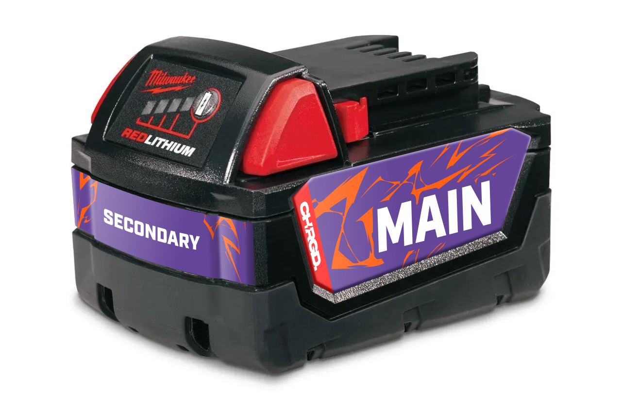 THUNDER Battery I.D. Kits - Milwaukee 18V