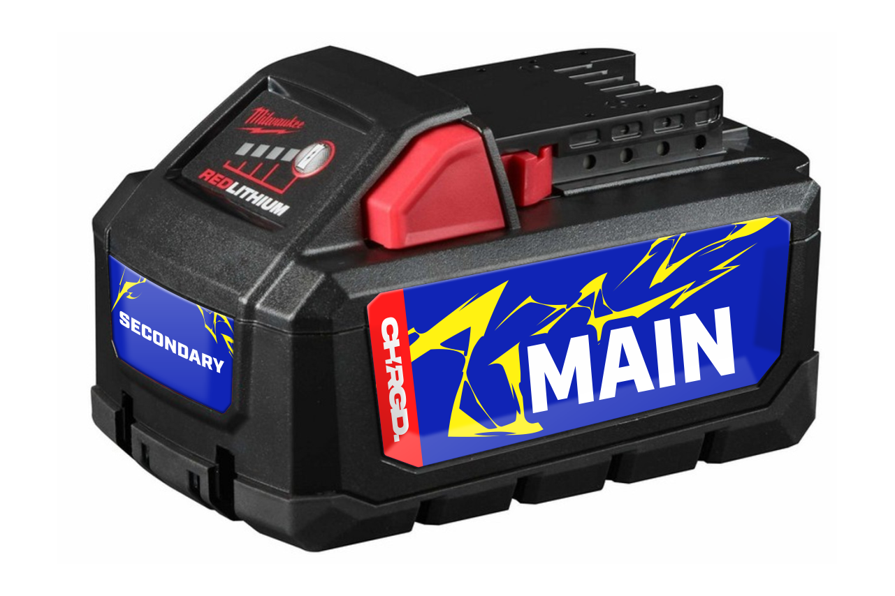 THUNDER Battery I.D. Kits - Milwaukee 18V