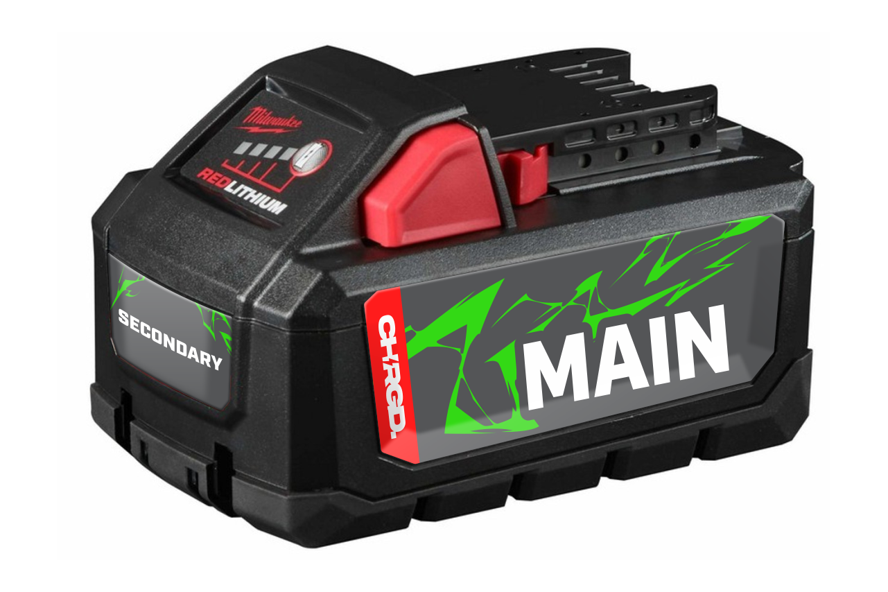 THUNDER Battery I.D. Kits - Milwaukee 18V