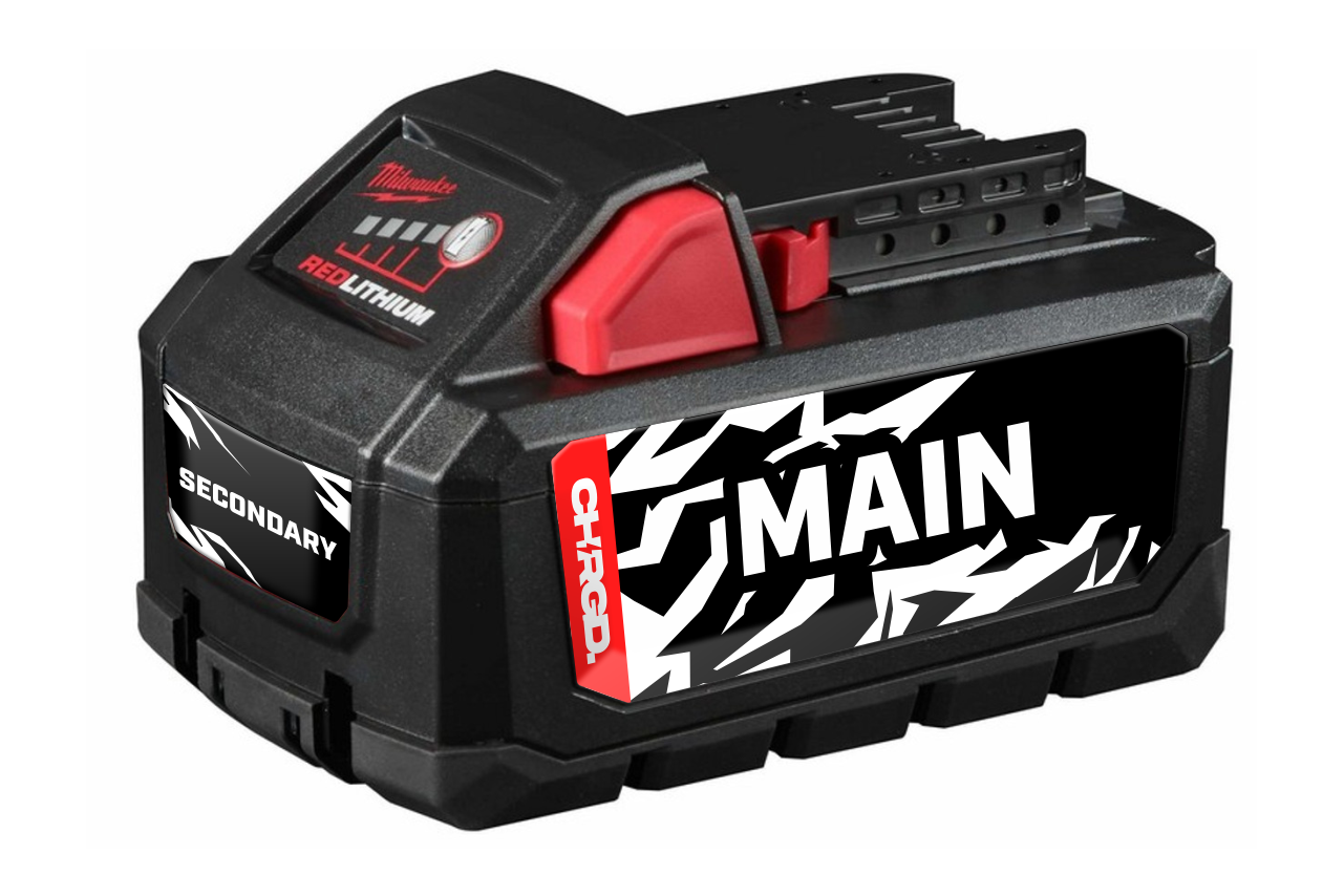 WILDFIRE Battery I.D. Kits - Milwaukee 18V